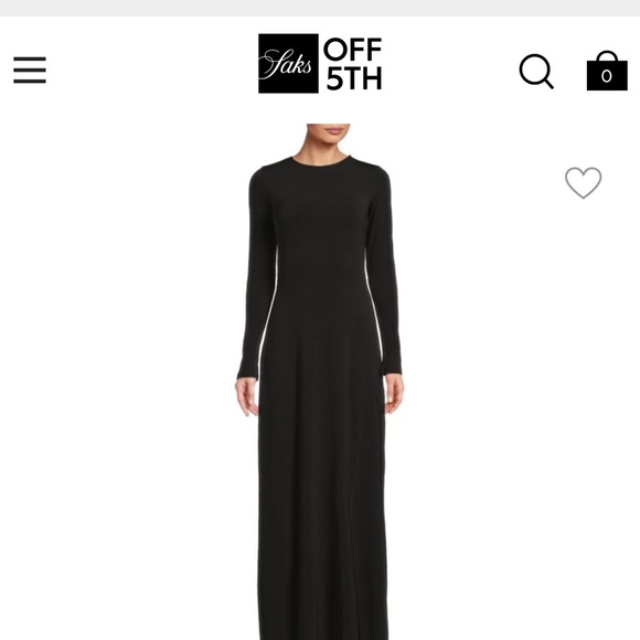 WeWoreWhat Cut Out Long Sleeve Maxi Dress NWOT - Picture 2 of 3